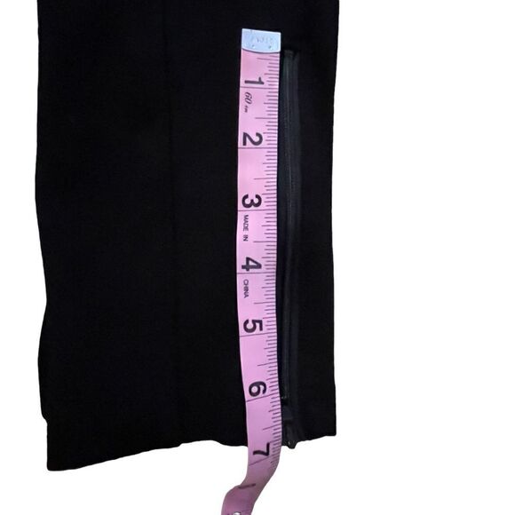Betabrand ~Black Skinny Leg ~ Petite Pants ~zippered ankle hem ~ size S - Picture 10 of 11